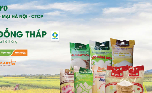 Gạo Hapro Đồng Tháp: Sản phẩm yêu thích của Người tiêu dùng Việt